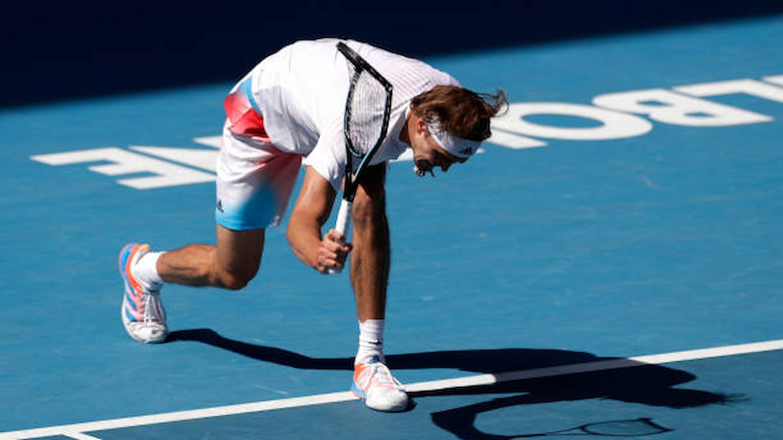 WATCH: Alexander Zverev smashes his racquet after losing his serve against Denis Shapovalov