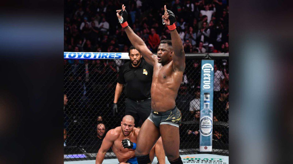 Francis Ngannou at UFC 270