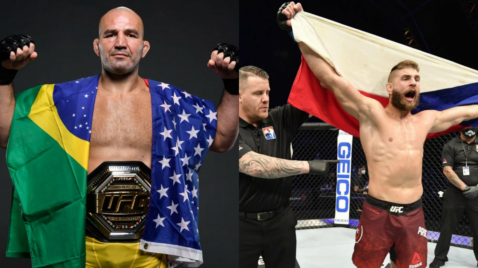 Glover Teixeira and Jiri Prochazka is set for UFC 274 on May 7 for UFC LHW championship