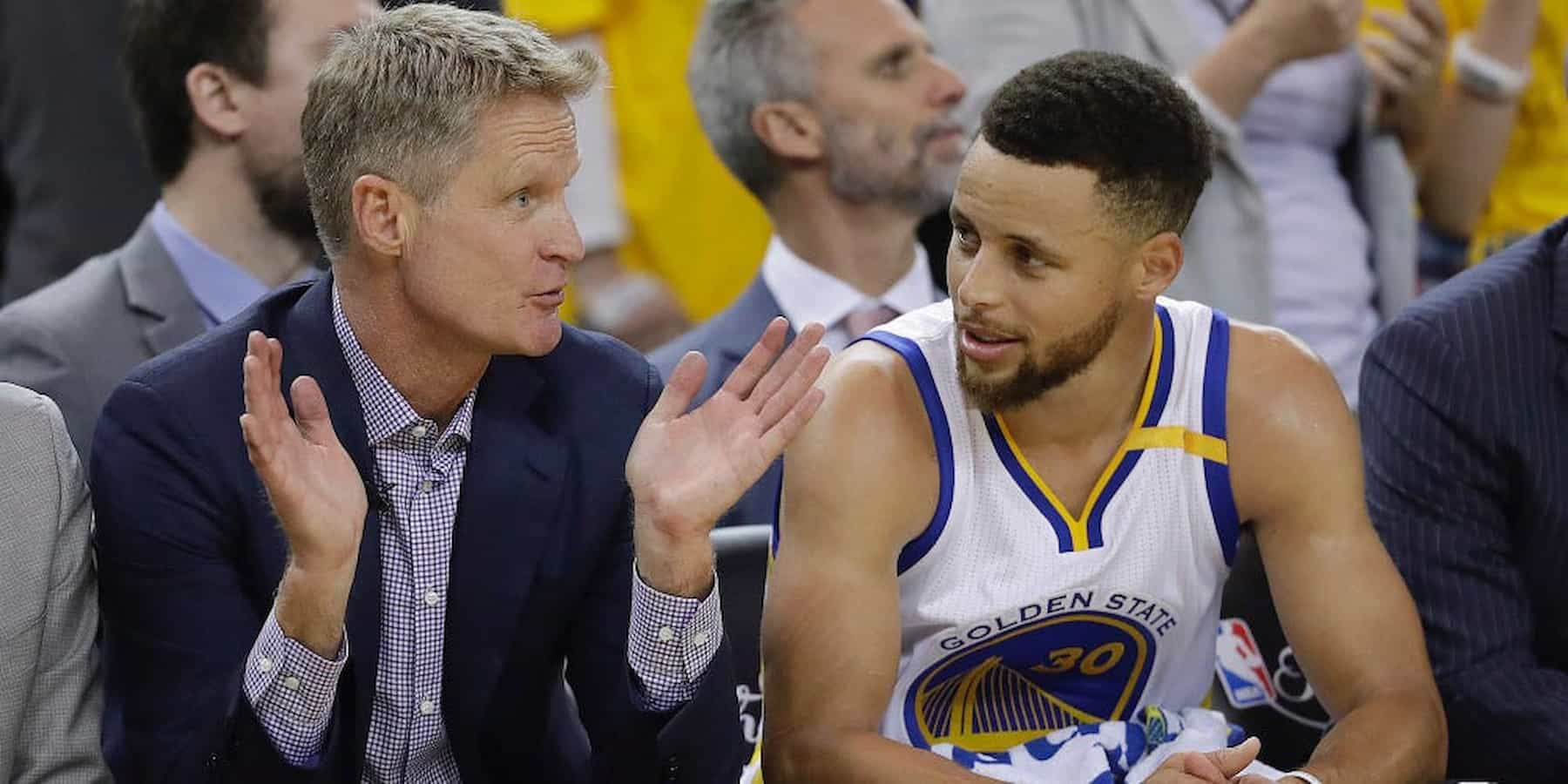 “He has gotta be a more traditional point guard than normal” Steve Kerr on Steph Curry’s changing role in absence of Draymond Green and Andre Iguodala