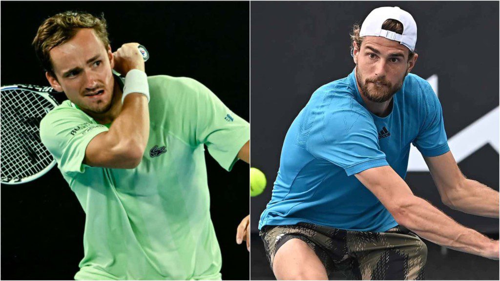 Daniil Medvedev vs Maxime Cressy will clash in 4th round of the Australian Open 2022