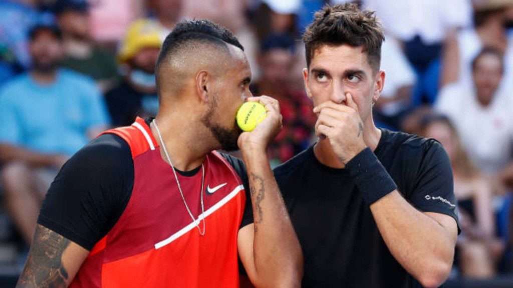 Nick Kyrgios and Thanasi Kokkinakis 