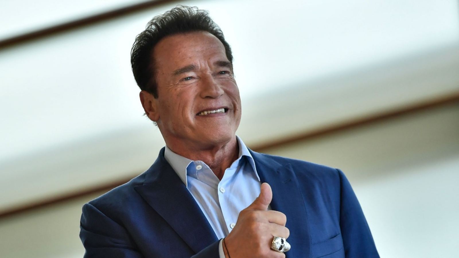 Arnold Schwarzenegger involved in a massive car collision