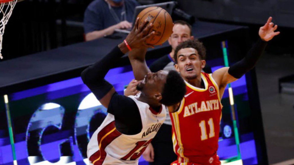 Trae Young and Bam Adebayo