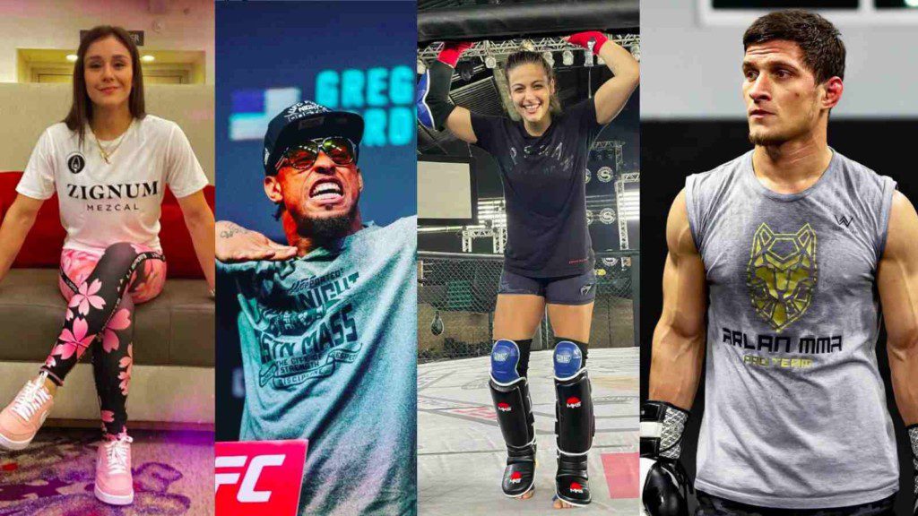 Alexa Grasso, Greg Hardy, Poliana Botelho, Movsar Evloev 