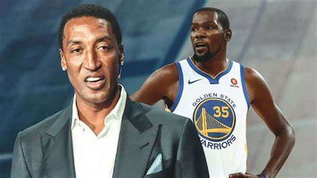 Scottie Pippen and Kevin Durant