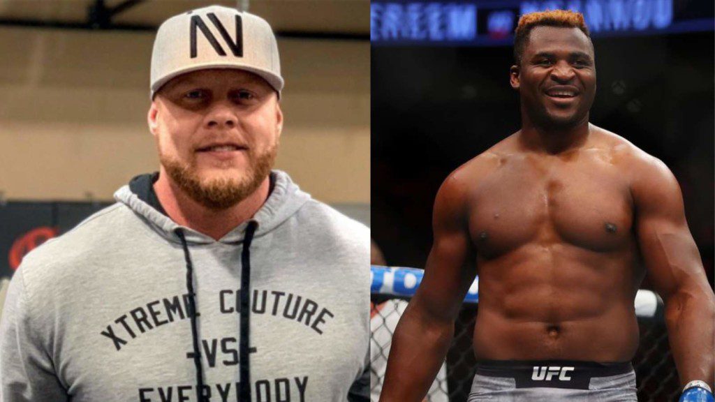 Eric Nicksick(L), Francis Ngannou(R)