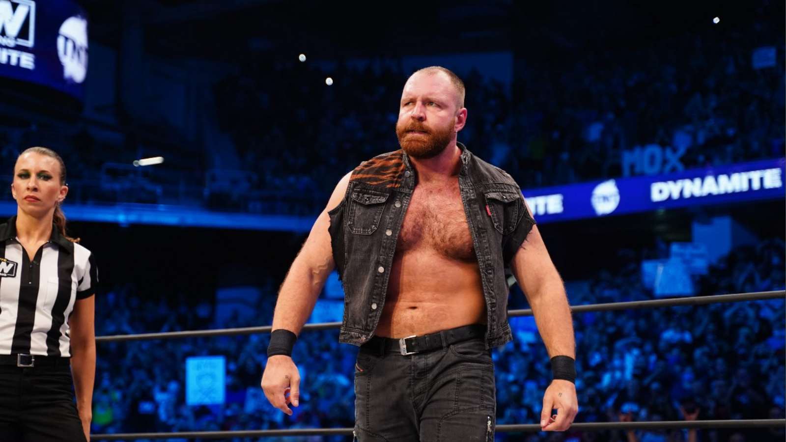 ‘Go F**k Yourself; Jon Moxley fires back at fan during AEW return