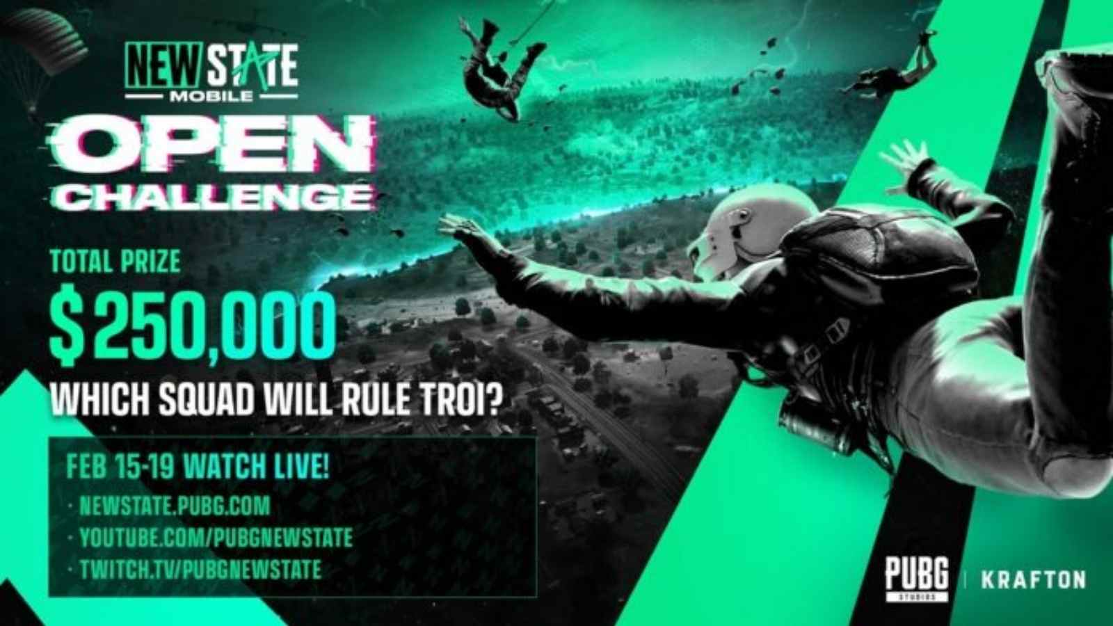 Krafton announces ‘New State Mobile Open Challenge’, the first tournament of PUBG New State with $250,000 prize pool