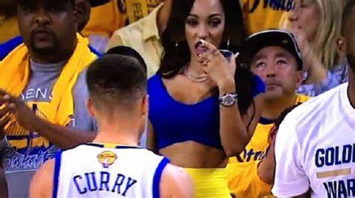 Courtside woman lusting over Stephen Curry gets savage Richard Jefferson treatment