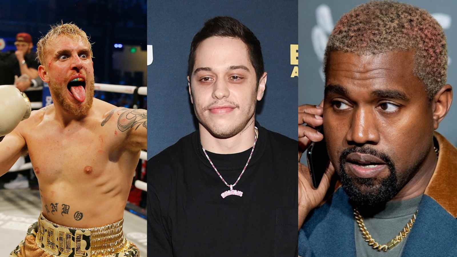 “Kanye & I on his a**”- Jake Paul sends Pete Davidson a warning amidst Kanye West threats