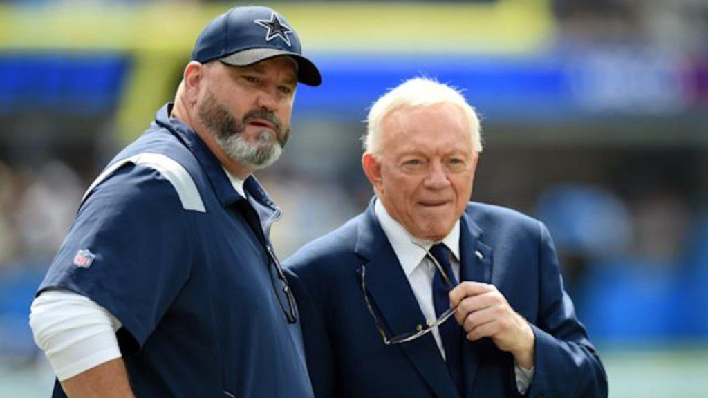 Mike McCarthy and Jerry Jones