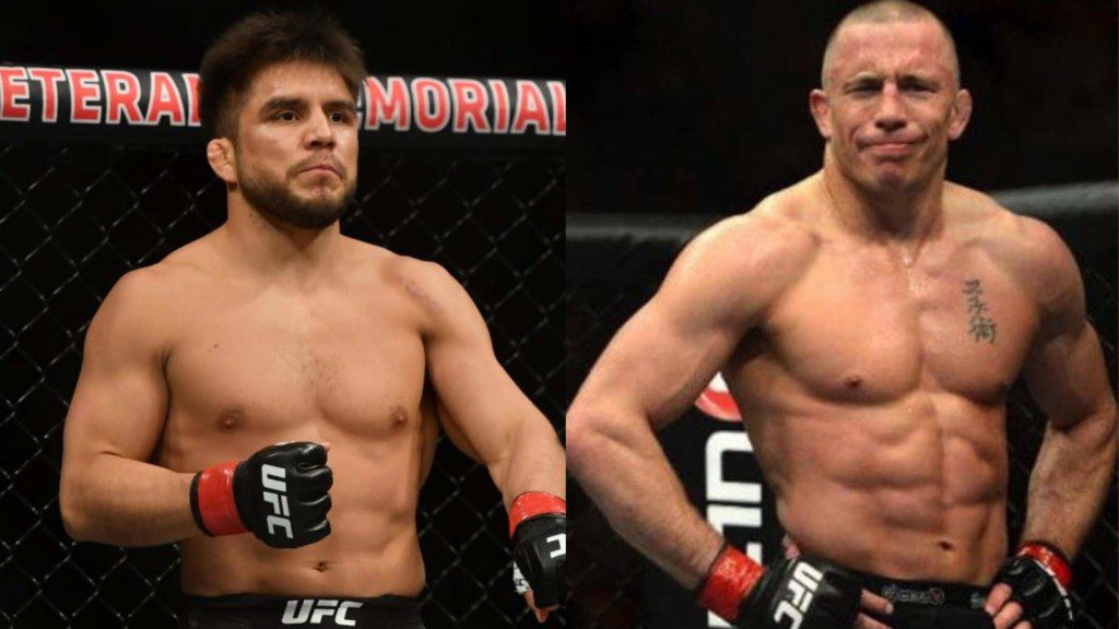 Henry Cejudo(L), Georges St-Pierre(R)