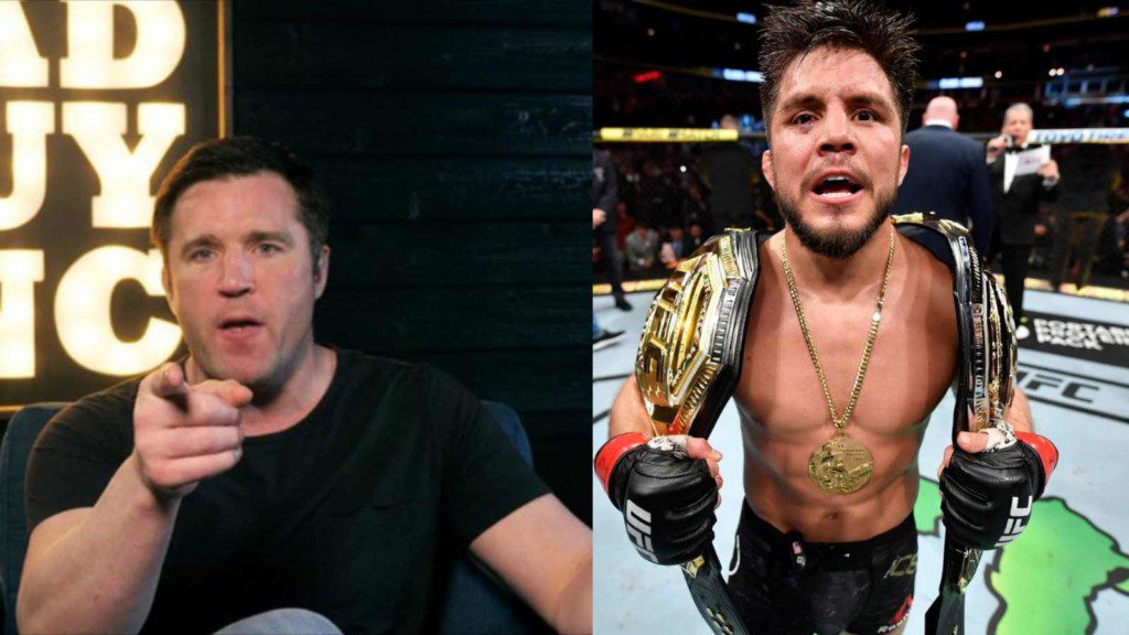 Chael Sonnen(L), Henry Cejudo(R)