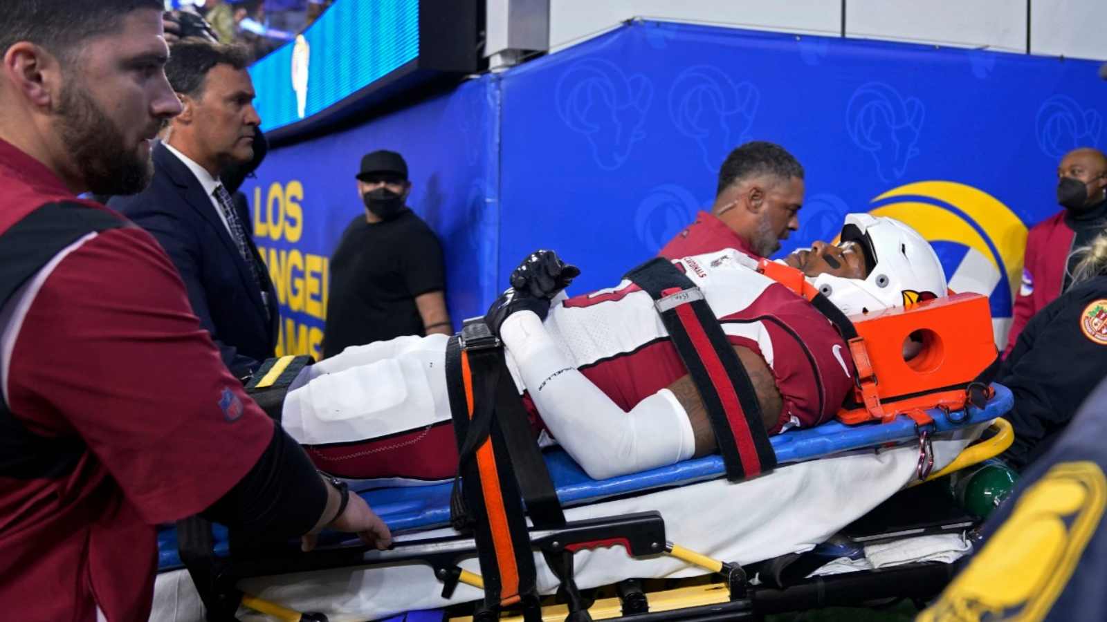 “Horrific”: Budda Baker hospitalized after drastic collision on the pitch