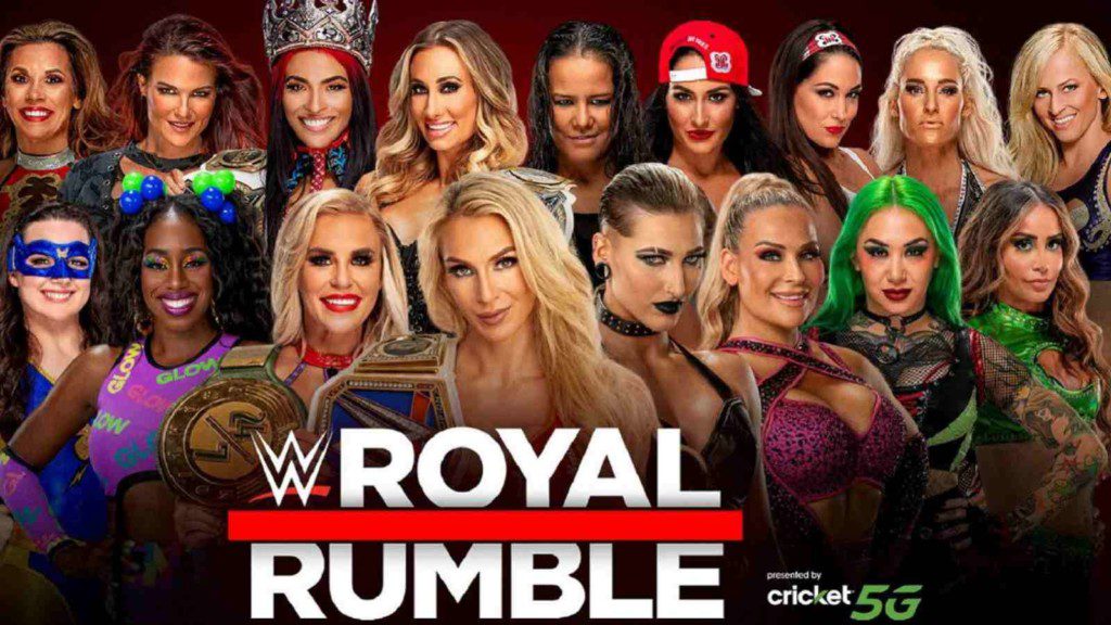 Women's Royal Rumble 2022 match