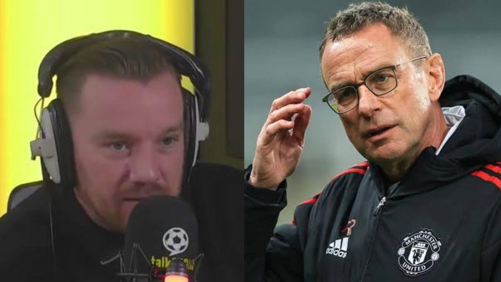 “Rangnick has never had a big job,” Jamie O’Hara chastises Manchester United boss as the German struggles to provide valuable results