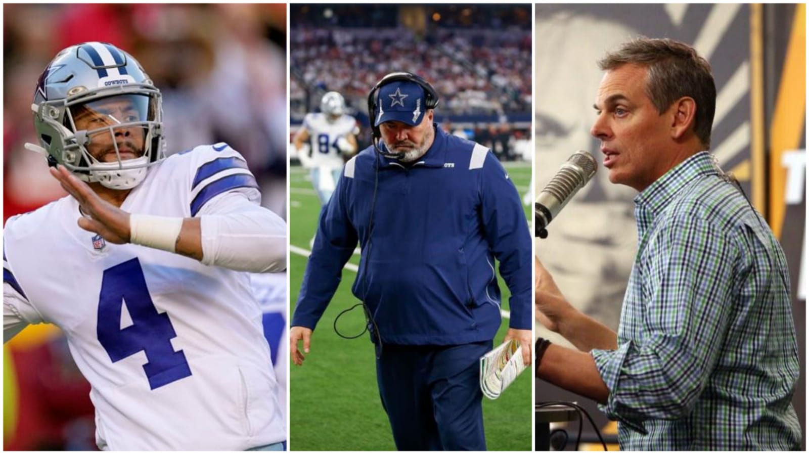 “Dak Prescott is not talented enough to overcome a really average coach”- Colin Cowherd rips into Mike McCarthy following Cowboys embarrassing playoff loss