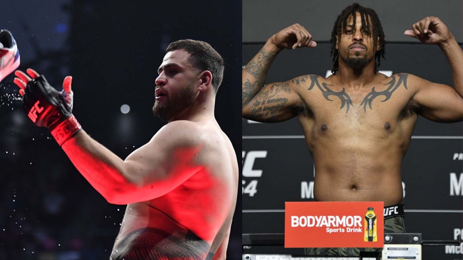 “F***ed longer then our fight”- Tai Tuivasa buries Greg Hardy with a hilarious video for calling him an “easy fight”