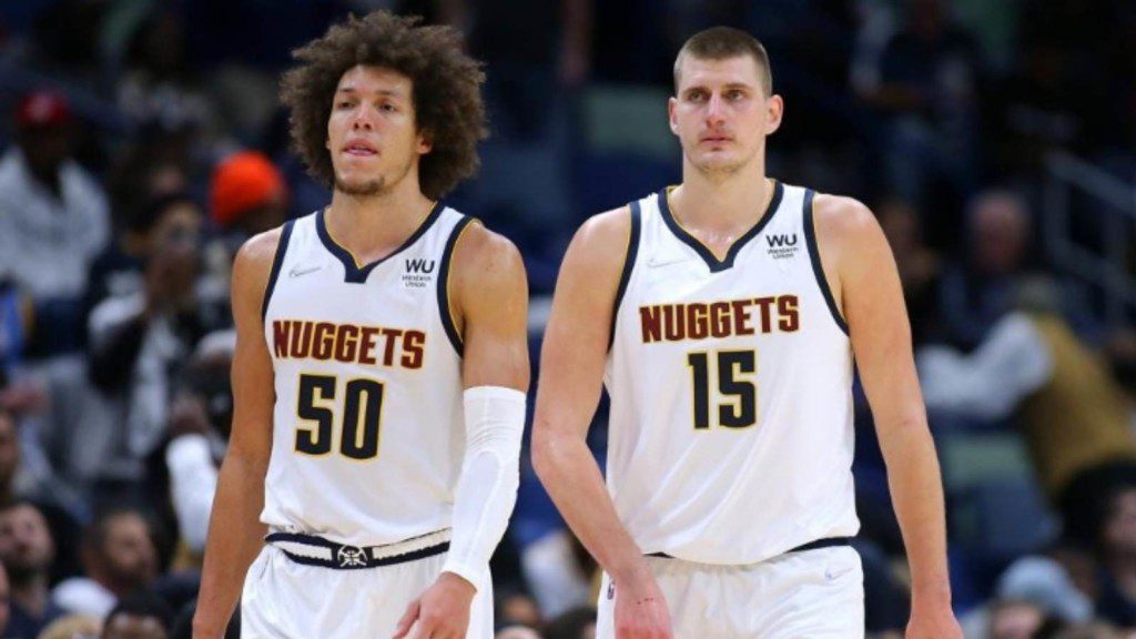 Nikola Jokic and Aaron Gordon