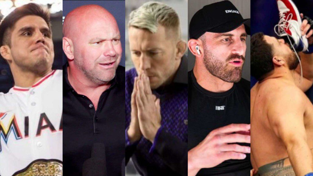 Henry Cejudo, Dana White, GSP, Volkanovski, Tai Tuivasa