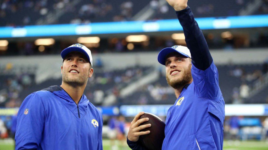 Matthew Stafford and Cooper Kupp