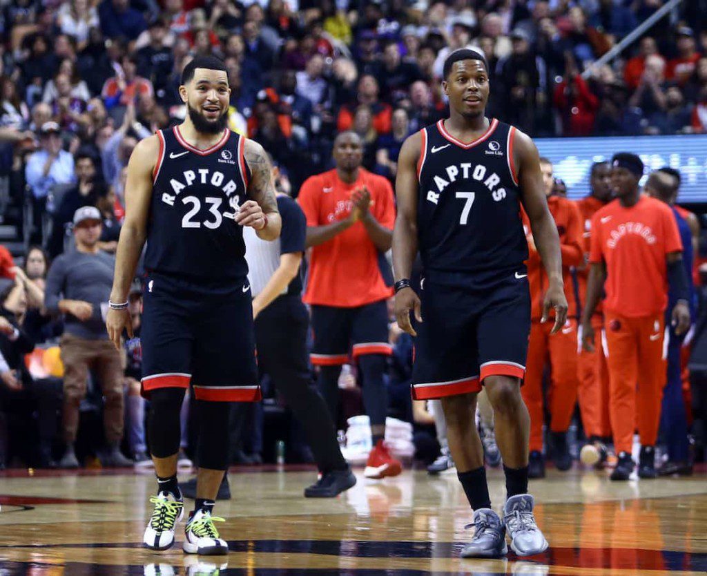 Fred VanVleet and Kyle Lowry