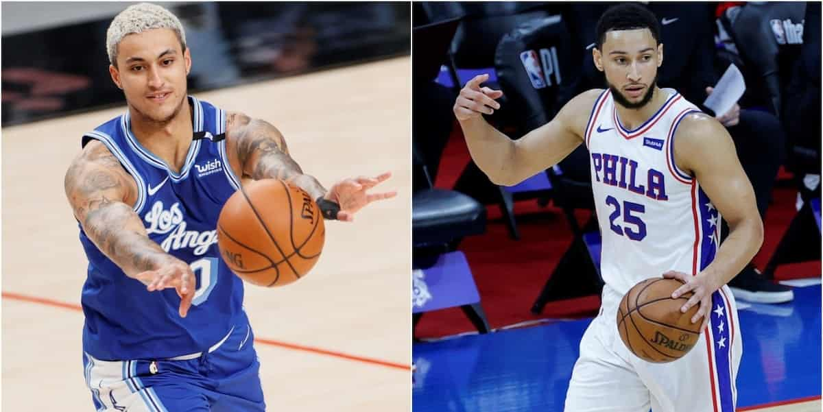 Kyle Kuzma roasts reports of Sixers wanting Ben Simmons and Tobias Harris trade package