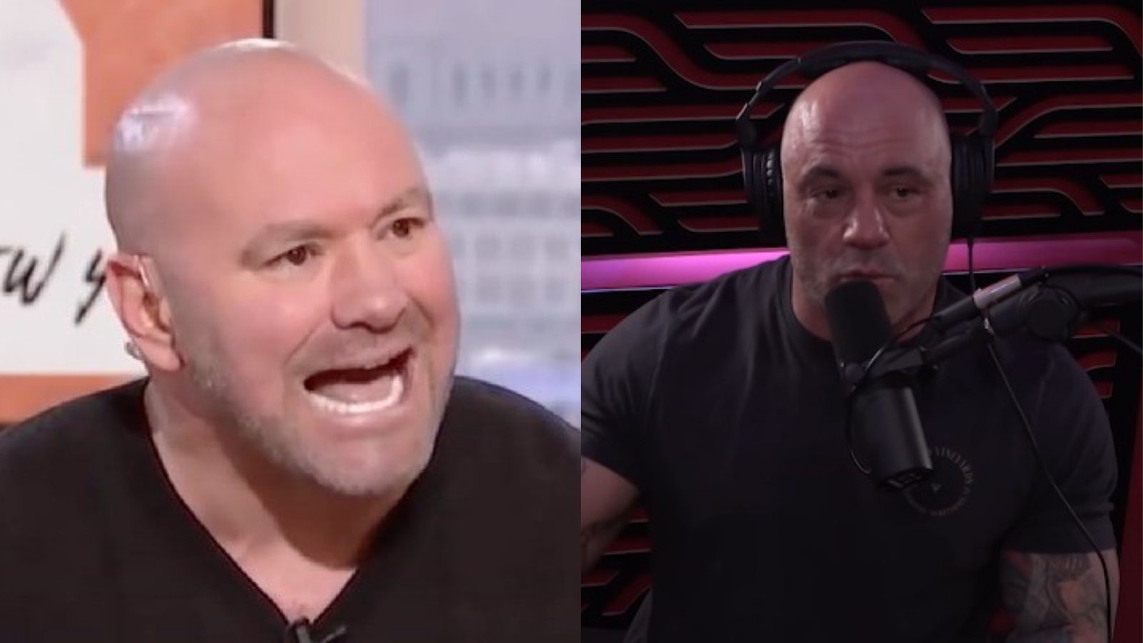 “Are you a doctor?” Dana White and MMA reporter heated debate about Joe Rogan COVID 19 vaccine controversy