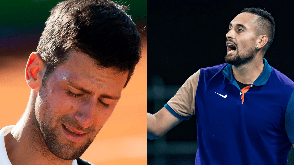 “It PISSES me off” Nick Kyrgios CALLS OUT Tsitsipas and Nadal for not showing support to Novak Djokovic