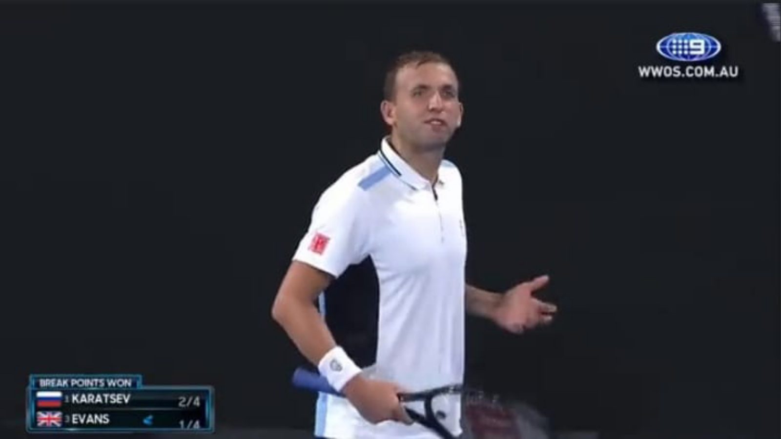 WATCH: “Embarrassment to the sport, F*** him,” Dan Evans LOSES his cool against Aslan Karatsev