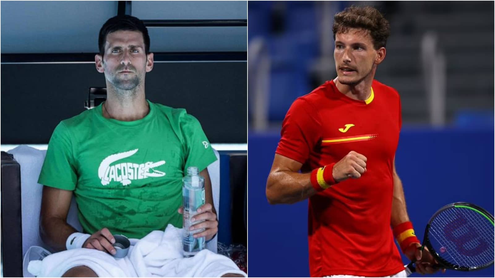 “If you are not vaccinated, then don’t come” Pablo Carreno Busta lashes out at Novak Djokovic