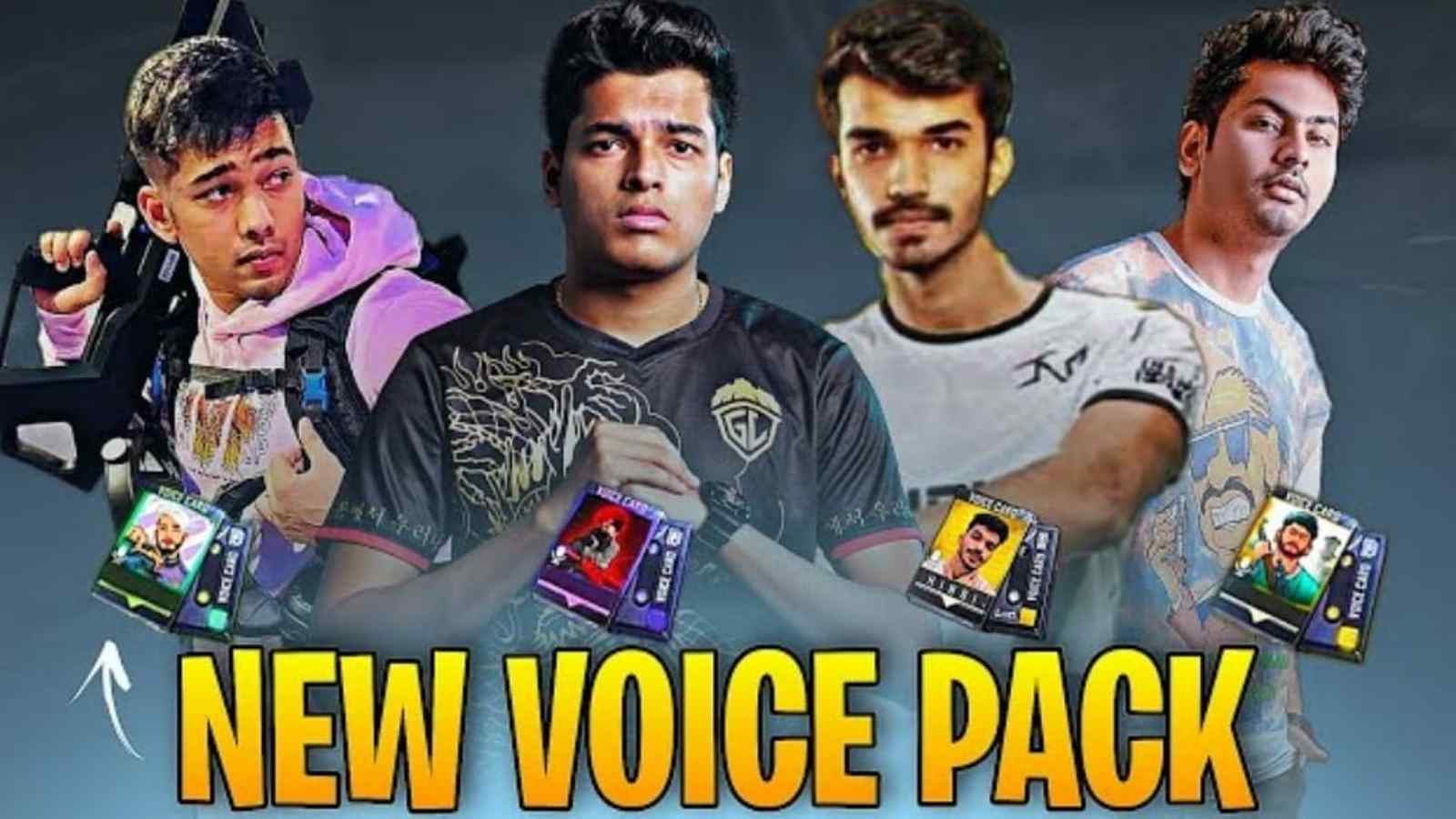 BGMI streamers voice pack: Snax, Jonathan, and Kaztro voice pack release date and price leaked