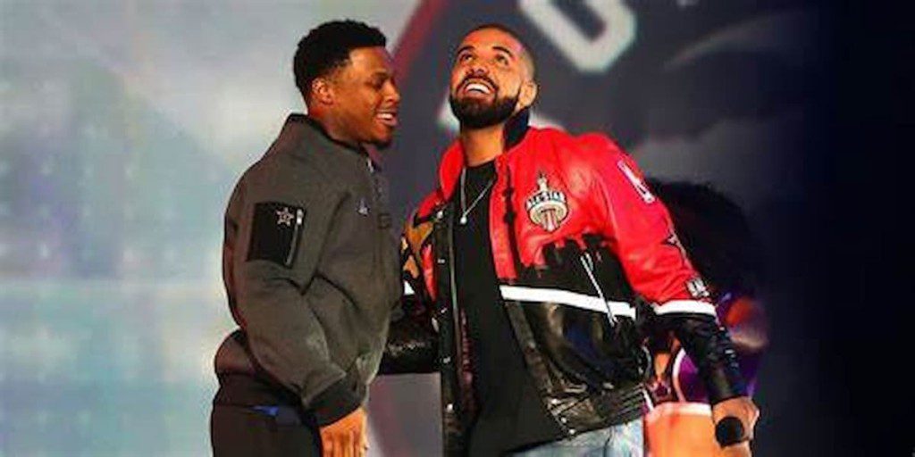 Kyle Lowry and Drake