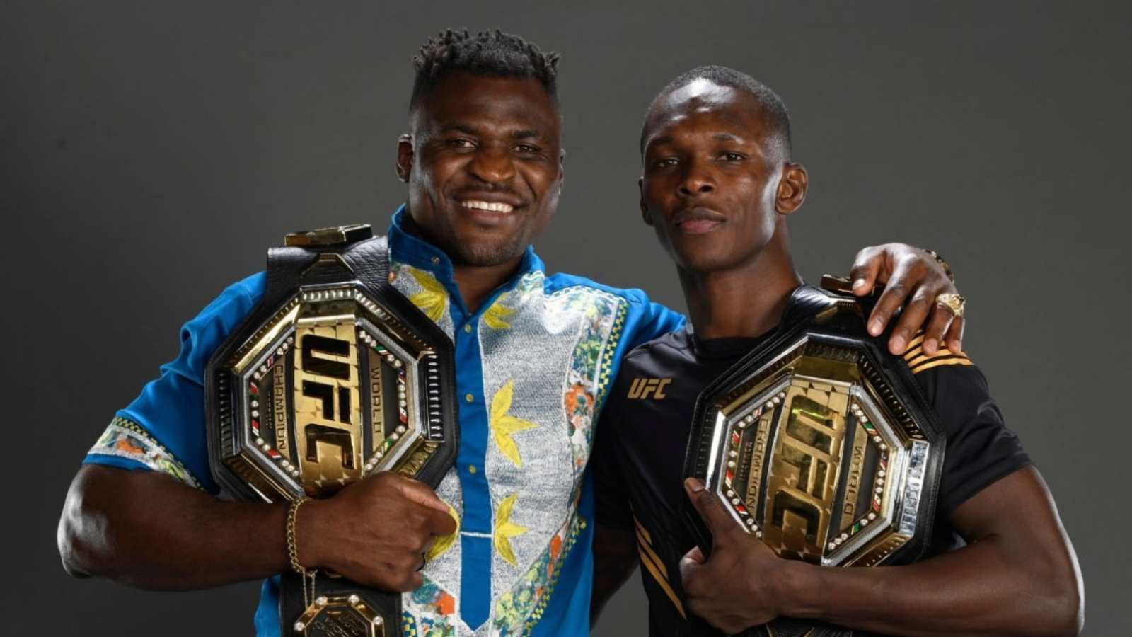 “Kings of The Game”- Francis Ngannou and Israel Adesanya catch up before UFC 276