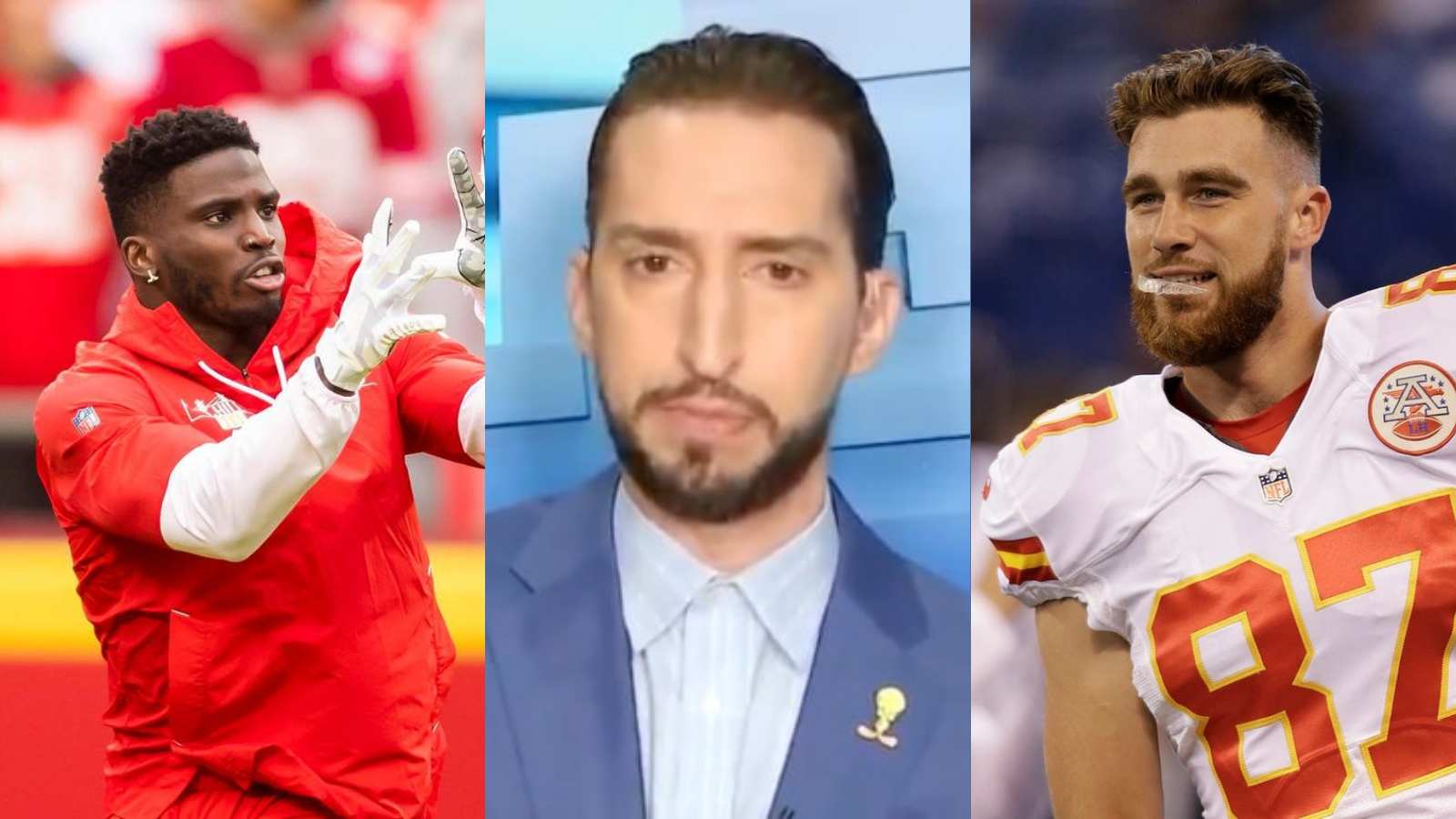 “Bench Kelce and Hill”: Nick Wright feels that Kansas City Chiefs should rest their star players against Big Ben and the Steelers