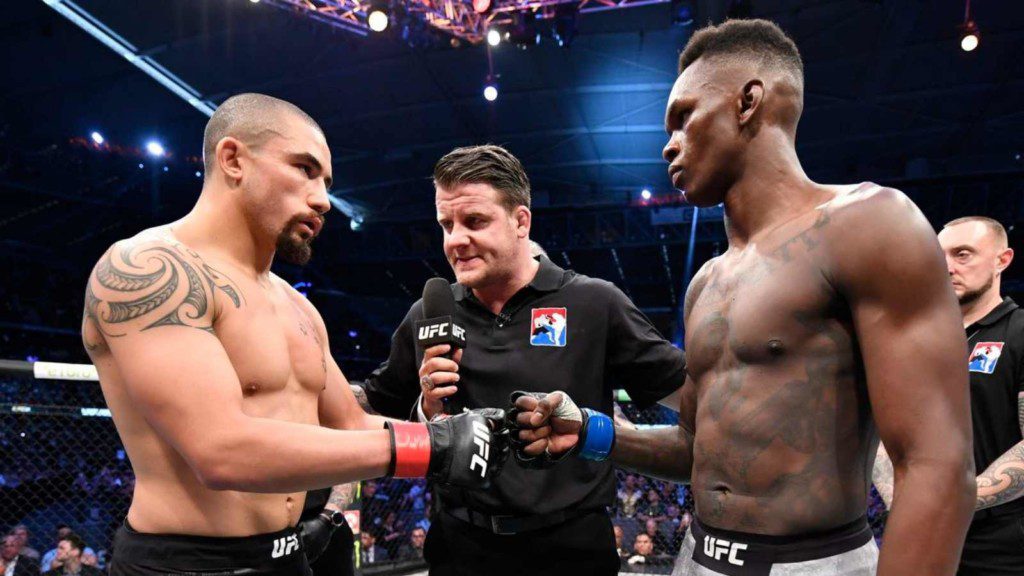 Robert Whittaker vs Israel Adesanya UFC 243