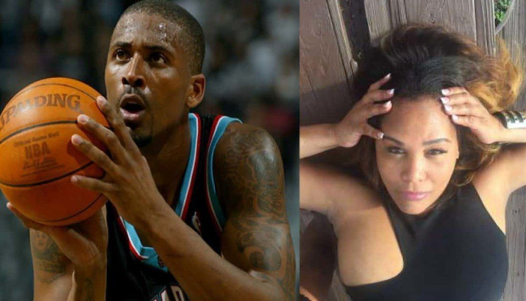 Lorenzen Wright and Sherra Wright