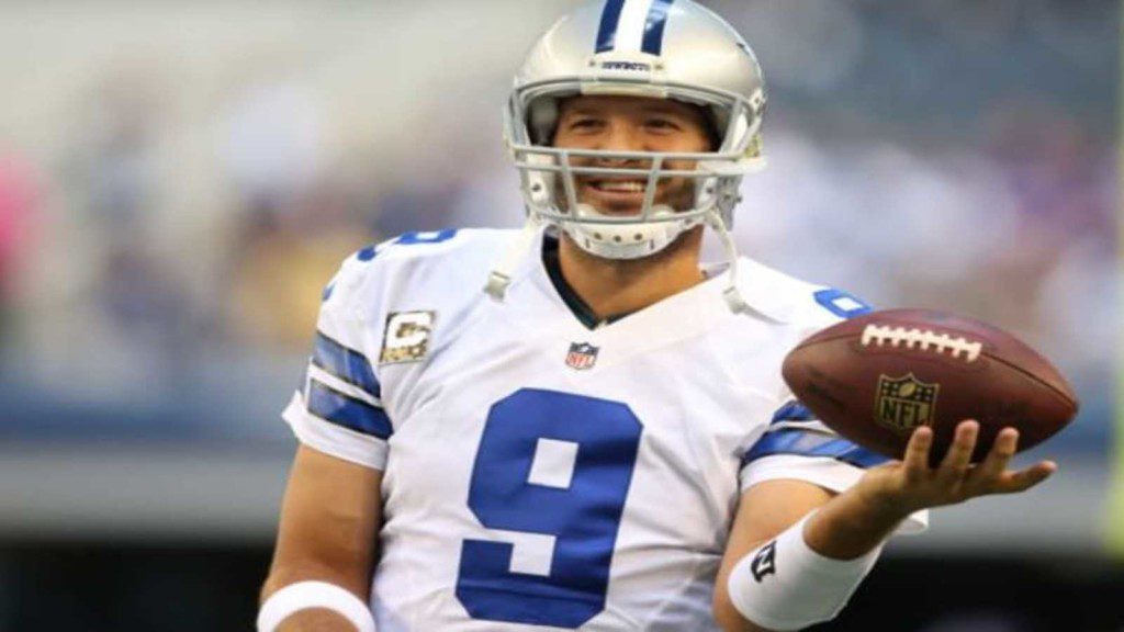 Romo in action for the Cowboys