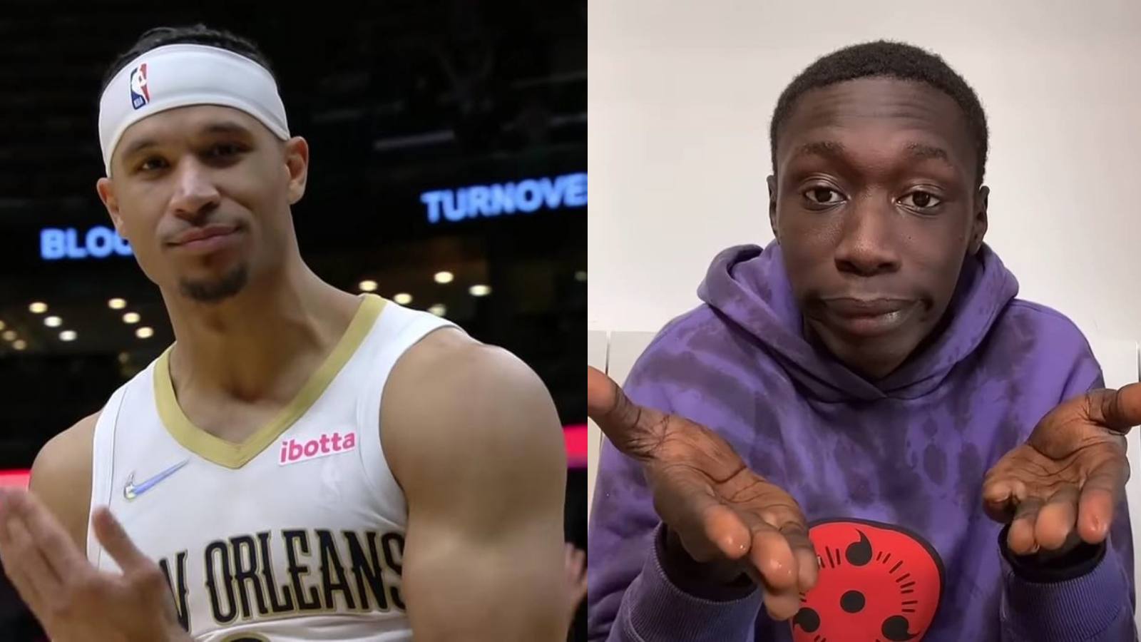 “Welcome to the Khaby-Worse” Josh Hart mimics famous influencer Khaby Lame after Ingram’s game winner