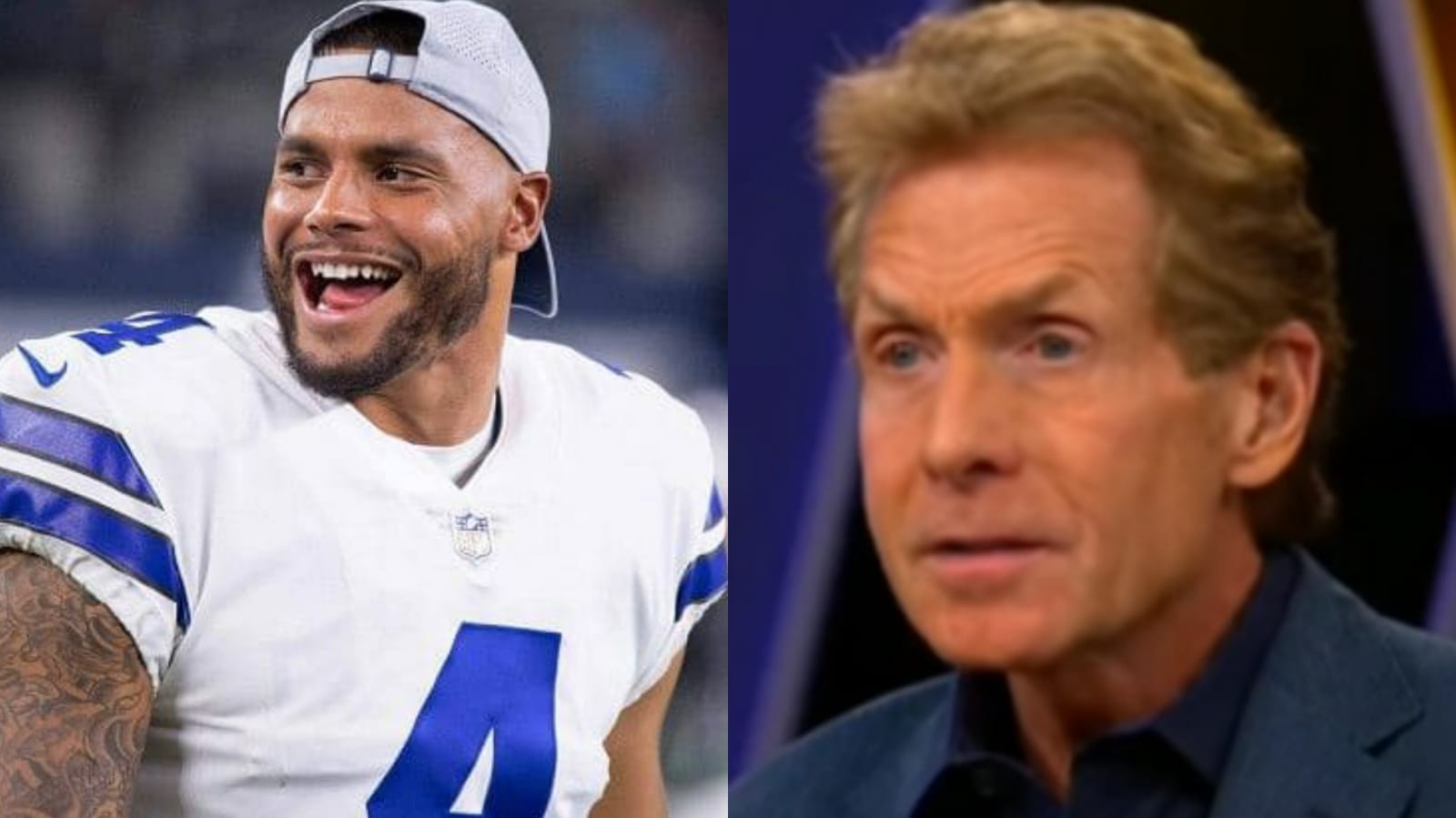 “He’s forever underrated” Skip Bayless thinks that Cowboys QB Dak Prescott is a victim to useless criticism