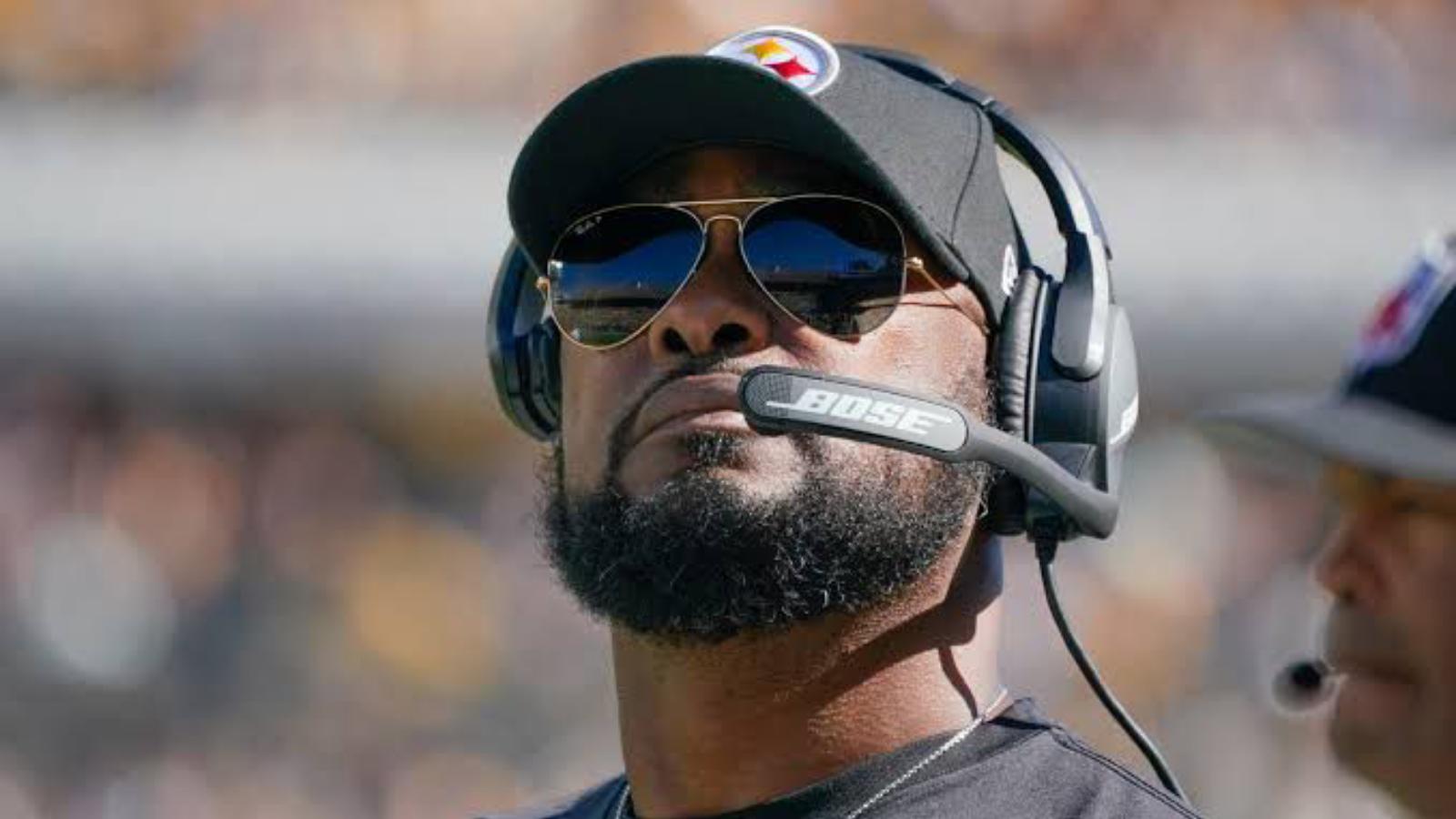 Watch: “Man I’m f***ing working,” HC Mike Tomlin brutally shuts a fan during half-time of the Steelers vs Falcons game