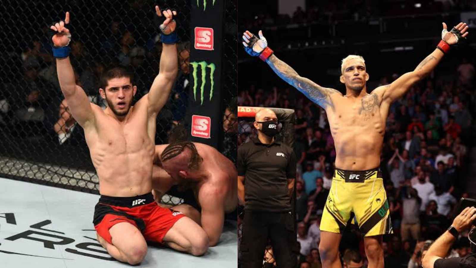 “Like Khabib and Tony”- Islam Makhachev comments on the prospect of fight against Charles Oliveira, likens it to a fan favourite clash that never materialized