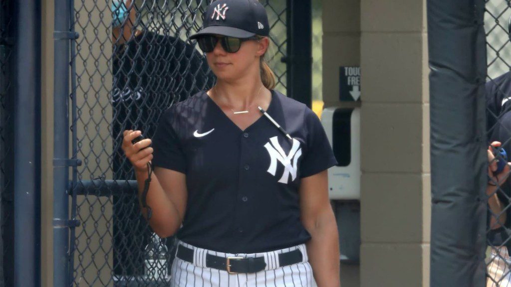 New York Yankees' Rachel Balkovec