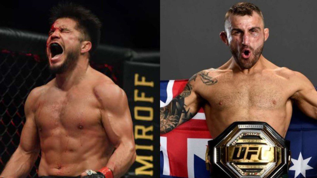 Henry Cejudo(L), Alexander Volkanovski(R)