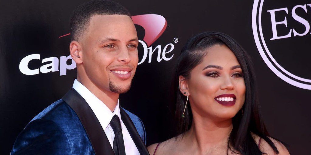 Ayesha Curry and Stephen Curry