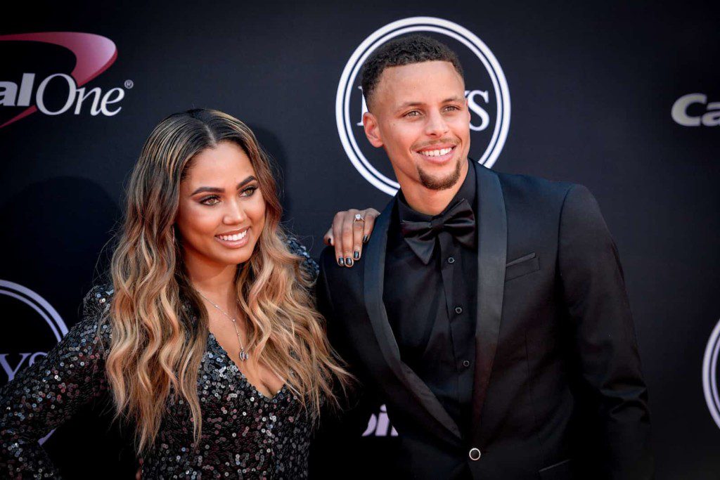 Ayesha Curry and Stephen Curry