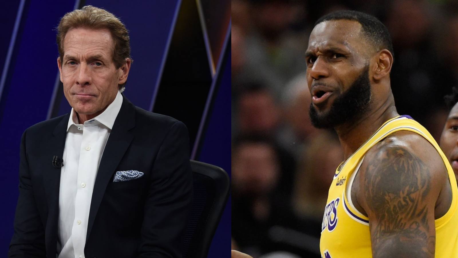 “Pretty Gusty!”-Skip Bayless on LeBron James  after his argument with Desmond Bane during Lakers vs Grizzlies showdown