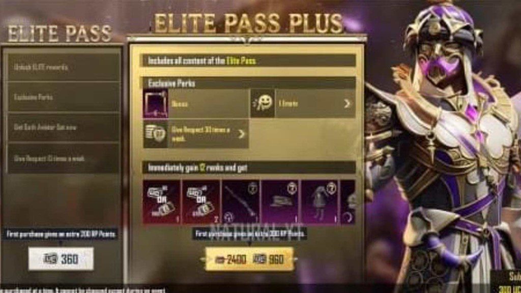 BGMI RPM7 Leaks: Rank 1 to Rank 50 elite rewards revealed