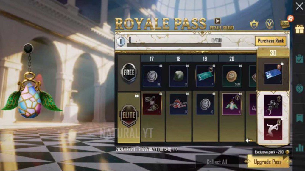 BGMI RPM7 Leaks: Rank 1 to Rank 50 elite rewards revealed